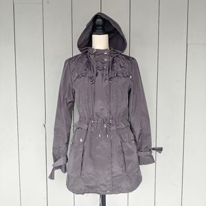 BETSEY JOHNSON | Grey Anorak Hooded Parka
